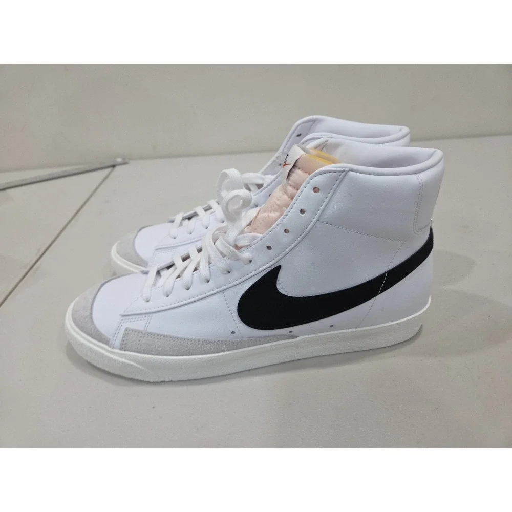 Nike Blazer Mid '77 Vintage VNTG White Black Sail BQ6806-100 Men's Retro Sz13
